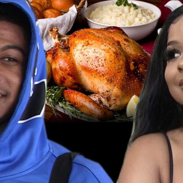 Blueface and Chrisean Rock Spend Thanksgiving Collectively