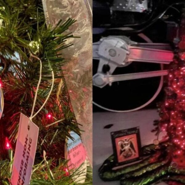Wisconsin Christmas Tree Competition Contains Entries From Satanic Temple and Bay Space…