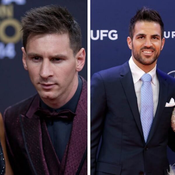 Lionel Messi’s spouse Antonela Roccuzzo and Cesc Fabregas’ companion wished husbands to…