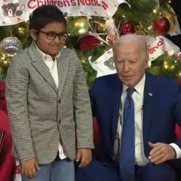 WATCH: Creepy Joe Biden Asks Youngster to Sit on His Lap Throughout…