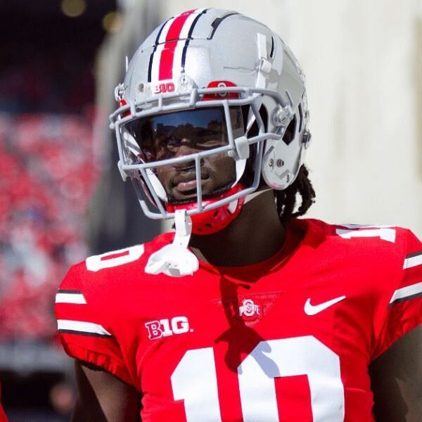 Ohio State CB Denzel Burke vents anger at refs after dropping to…