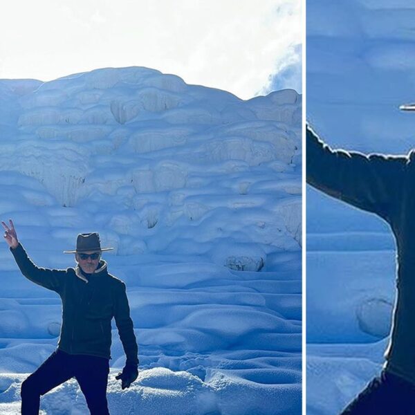 Pierce Brosnan Mammoth Terraces Photograph Resurfaces After Yellowstone Citations