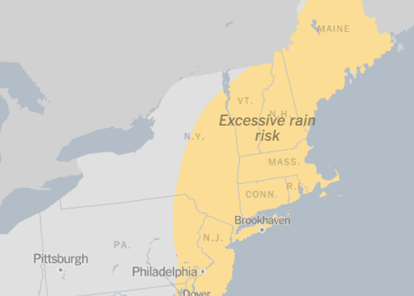East Coast Storm Bringing Heavy Rains and Highly effective Winds