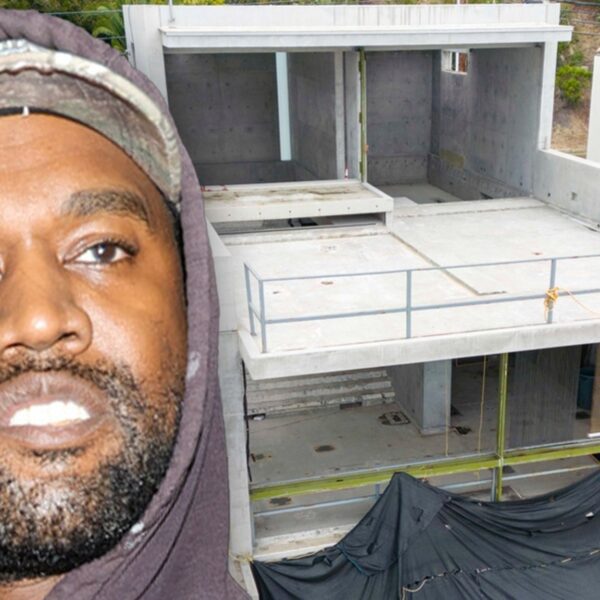 Kanye West Promoting Gutted Malibu Seashore House For $53 Million