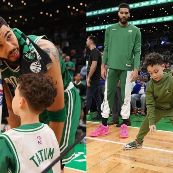 Jayson Tatum and Deuce produce father-son objectives second as they rock Celtics…