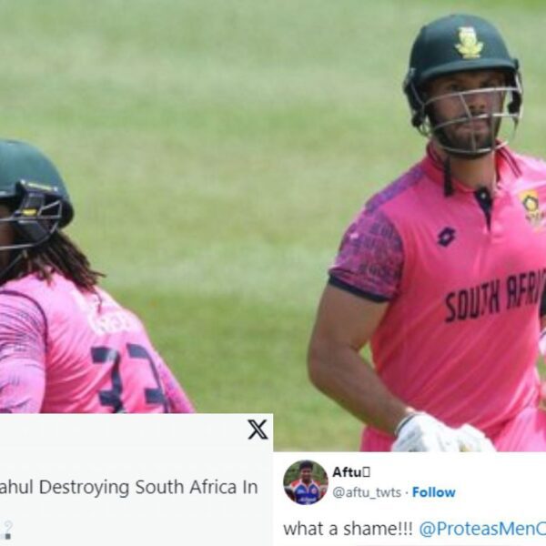 “What a shame” – Followers react as South Africa lose to India…