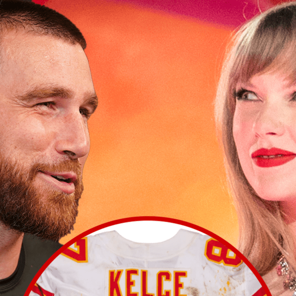 Travis Kelce Sport-Used Jersey Sells for $37k in Midst of Taylor Swift…
