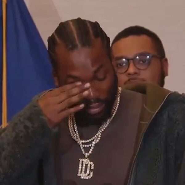 Meek Mill Breaks Down Crying at Pennsylvania Probation Invoice Signing