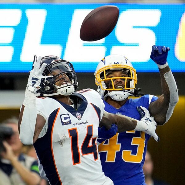 Broncos’ Courtland Sutton makes unimaginable one-handed TD catch as workforce tops Chargers