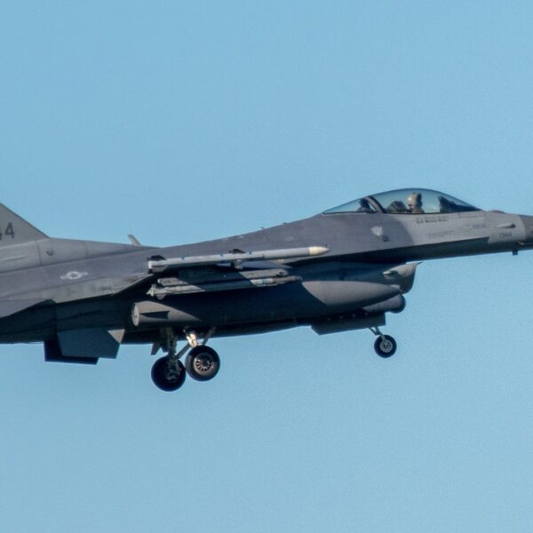 US F-16 crashes in Yellow Sea; pilot rescued after ejecting safely