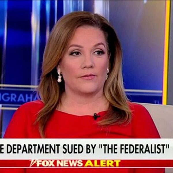 Mollie Hemingway speaks on The Federalist’s lawsuit in opposition to State Dept