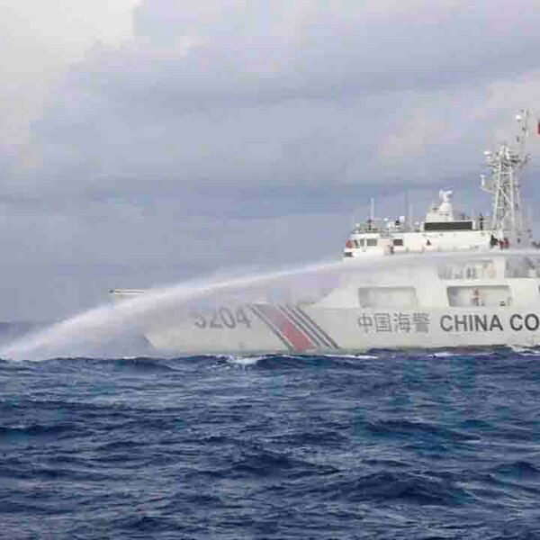 Philippines accuses China of blasting navy provide boat with water cannon