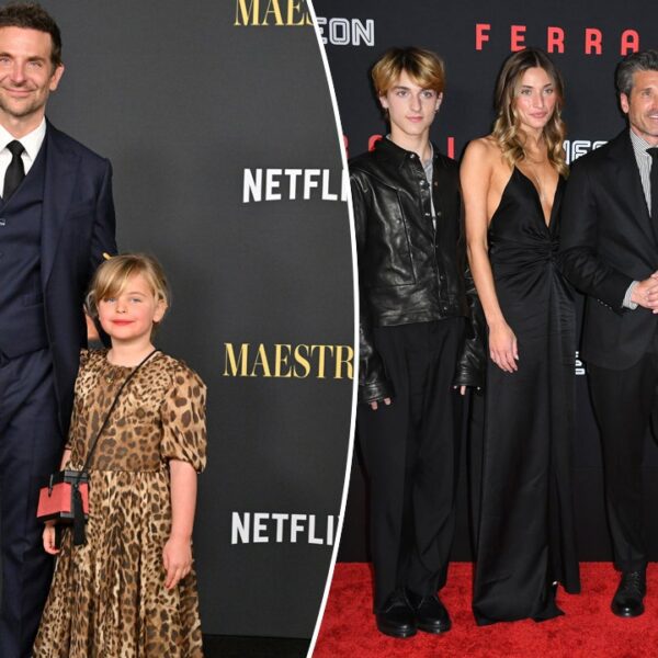 Bradley Cooper, Patrick Dempsey wow pink carpet with lookalike kids: PHOTOS
