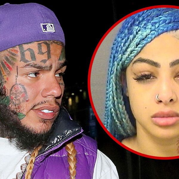 Tekashi 6ix9ine’s Girlfriend Arrested For Felony Cost, Seems to Hit Him on…