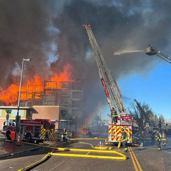 Huge fireplace destroys house advanced underneath building in Colorado