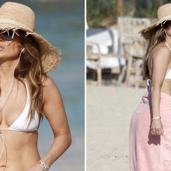 Jennifer Lopez Parades Shredded Abs Throughout St. Barts Seashore Stroll