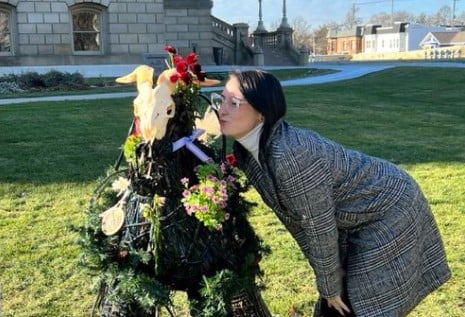 They Do not Even Cover it Anymore: Democrat Staffer Kisses Satanic Statue…