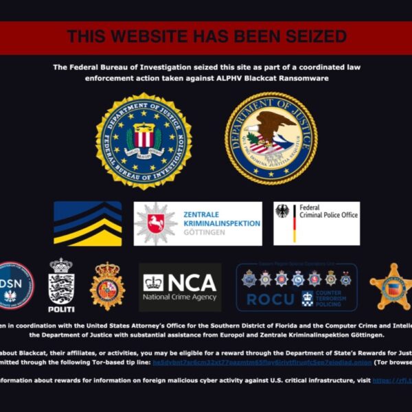 Authorities declare seizure of infamous ALPHV ransomware gang’s darkish net leak web…