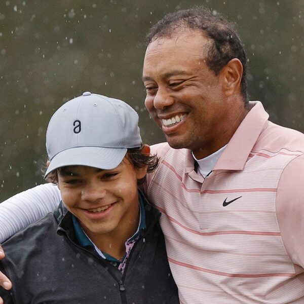 Tiger Woods’ son outdrives inexperienced, impresses dad with ‘f—ing nasty’ shot