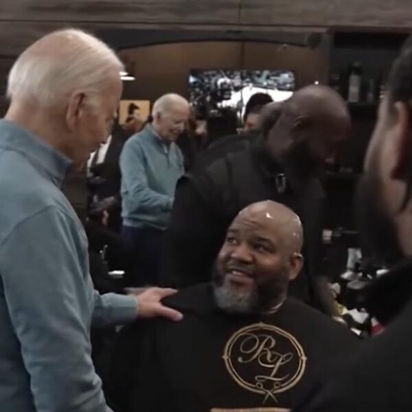 WATCH: Biden Shuffles Into South Carolina Barbershop, Cracks Awkward ‘Joke’ About Enjoying…