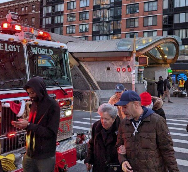 Subway Trains Collide in Manhattan, Inflicting Derailment, M.T.A. Says