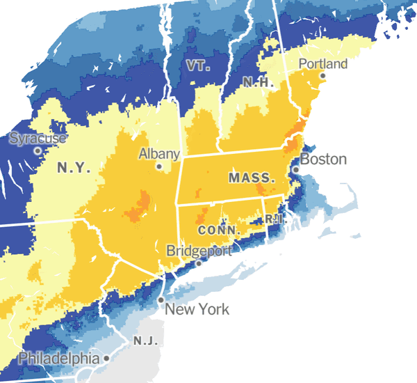 A Nor’easter Will Deliver Important Snow, and NYC May Nonetheless Miss Out