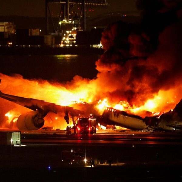 Passengers of Japanese aircraft communicate out after fiery collision leaves 5 lifeless:…