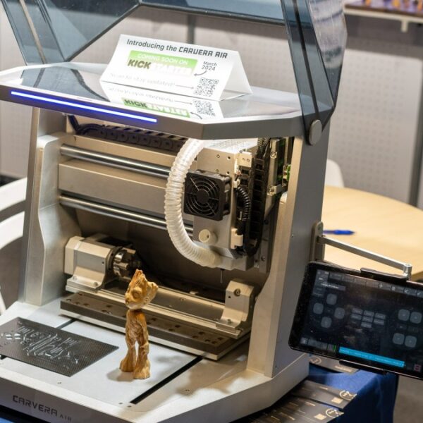 Makera is releasing a child sibling of its Carvera desktop 4-axis mill