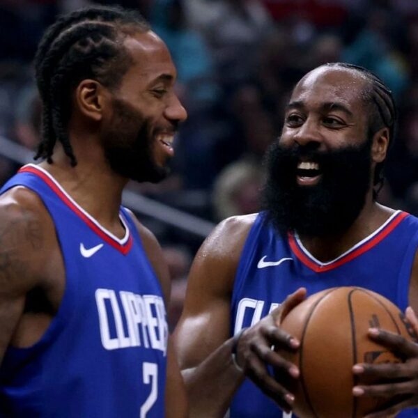 Are James Harden and Kawhi Leonard suiting up tonight?