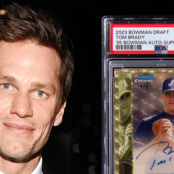 Tom Brady Baseball Card Sells for $158k