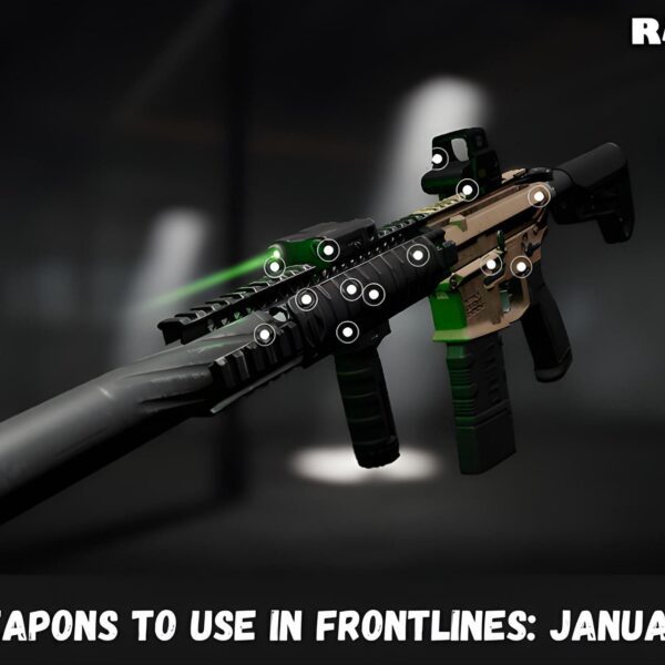 5 finest weapons to make use of in Roblox Frontlines: January 2024