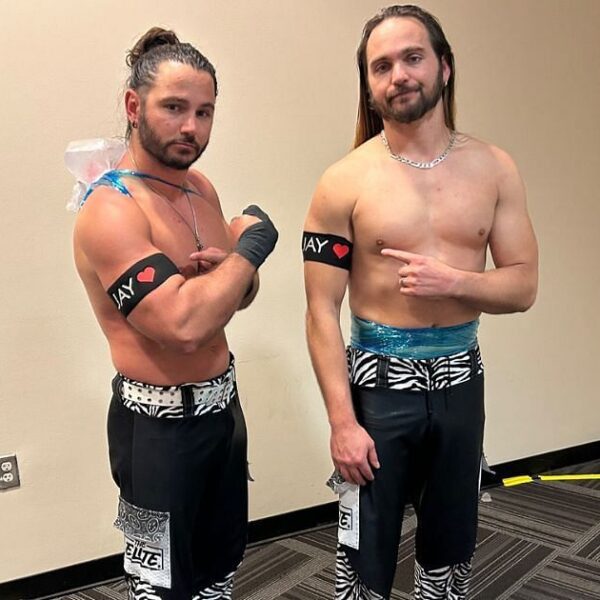 AEW star claims The Younger Bucks gave him a “death stare” backstage…