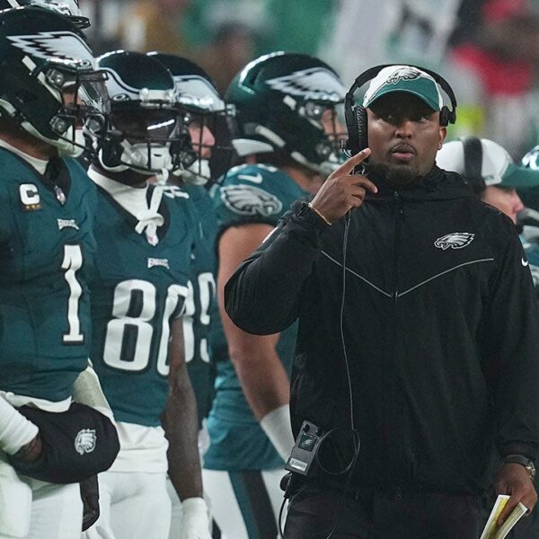 Eagles proceed shakeup, ousts offensive coordinator Brian Johnson after late season collapse:…