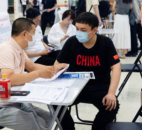 China’s Youth Unemployment Fee Is Again, and Higher
