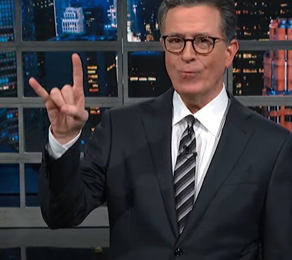 Stephen Colbert Tells An Superb Joke About Trump Supporters