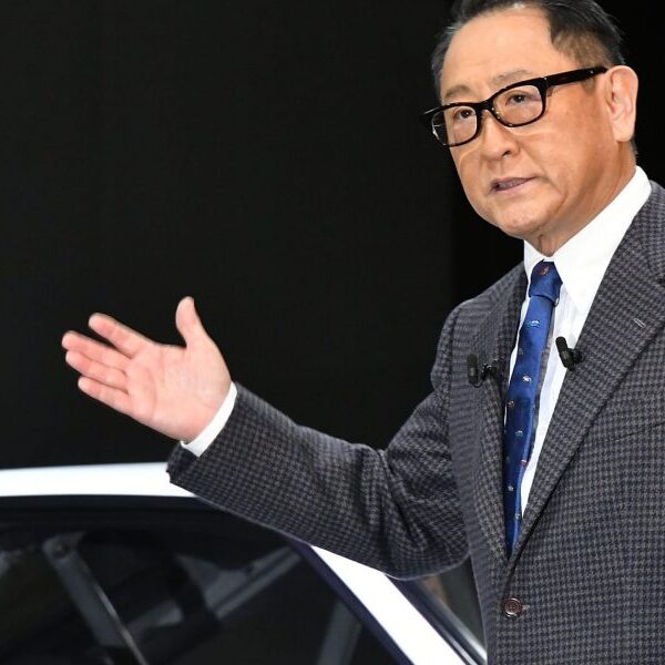 Toyota’s chairman forecasts EV market share will peak at simply 30%