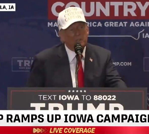 President Trump Speaks in Indianola, Iowa Forward of Caucus: Guarantees “Largest Deportation…