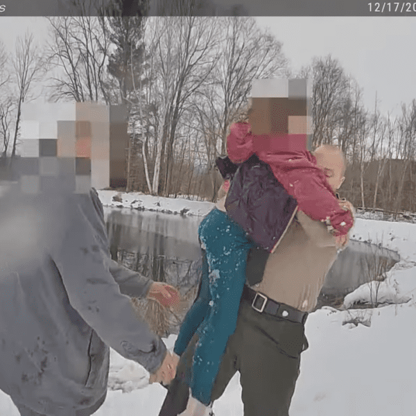 Vermont state trooper rescues younger woman after falling into icy pond