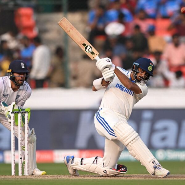 [Watch] 4, 6, 4 – Axar Patel finishes a dominant Day 2…