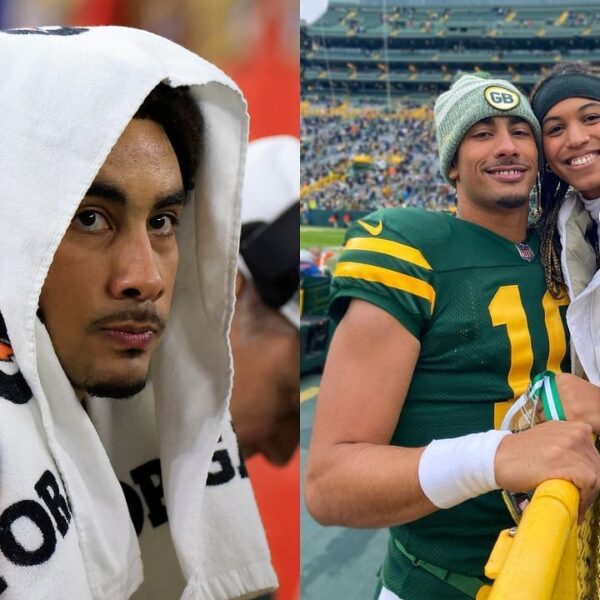 Jordan Love’s girlfriend reacts to Packers crashing out of Divisional Playoffs in…