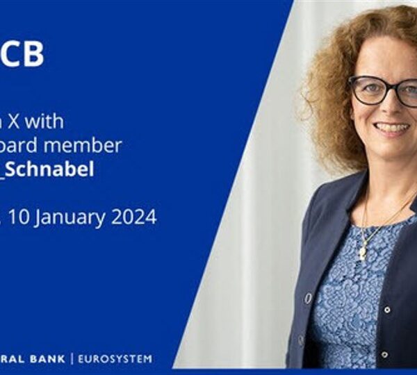 ECB's Schnabel set for an 'Ask ECB' occasion