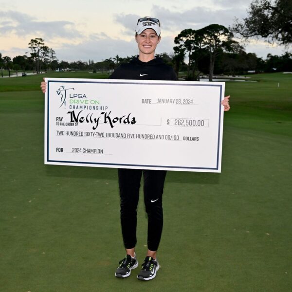 How a lot did Nelly Korda win on the 2024 LPGA Drive…