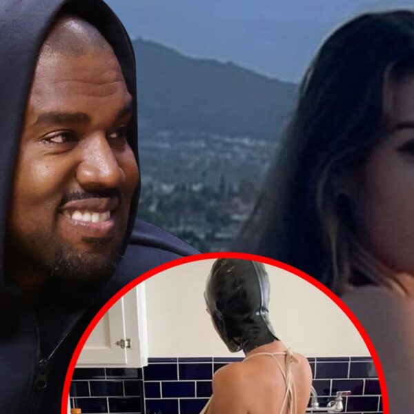 Kanye West Posts Almost-Bare Pics of Spouse Bianca Censori
