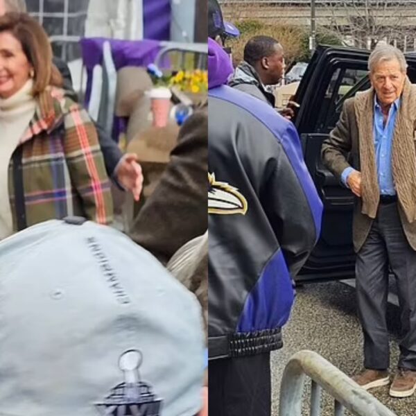 Loopy Nancy Pelosi Booed at Chiefs vs. Ravens Recreation in Baltimore with…