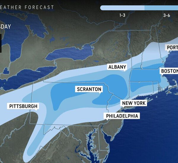 Winter Storm Forecast: Components of the Northeast Might Get a Foot of…