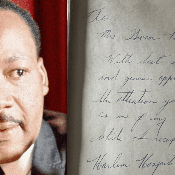 Martin Luther King Jr.’s Signed Ebook for Nurse Who Saved His Life…