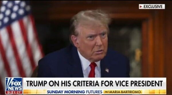 President Trump Lays Out Standards for Vice Presidential Decide Throughout Interview with…