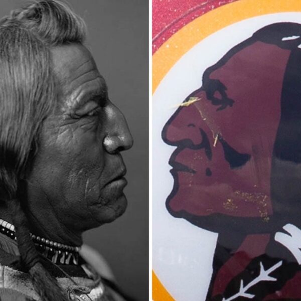 Canceled tribal chief who was face of NFL Redskins provokes assist