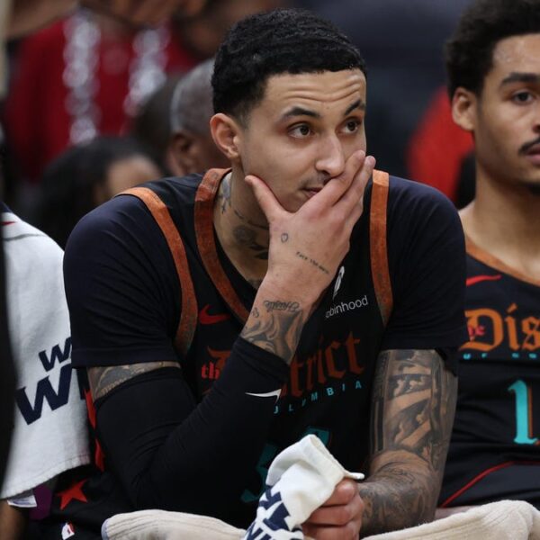It seems as if Kyle Kuzma has misplaced his thoughts