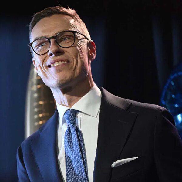 Finland center-right candidate Alexander Stubb declares presidential victory with practically 52% of…